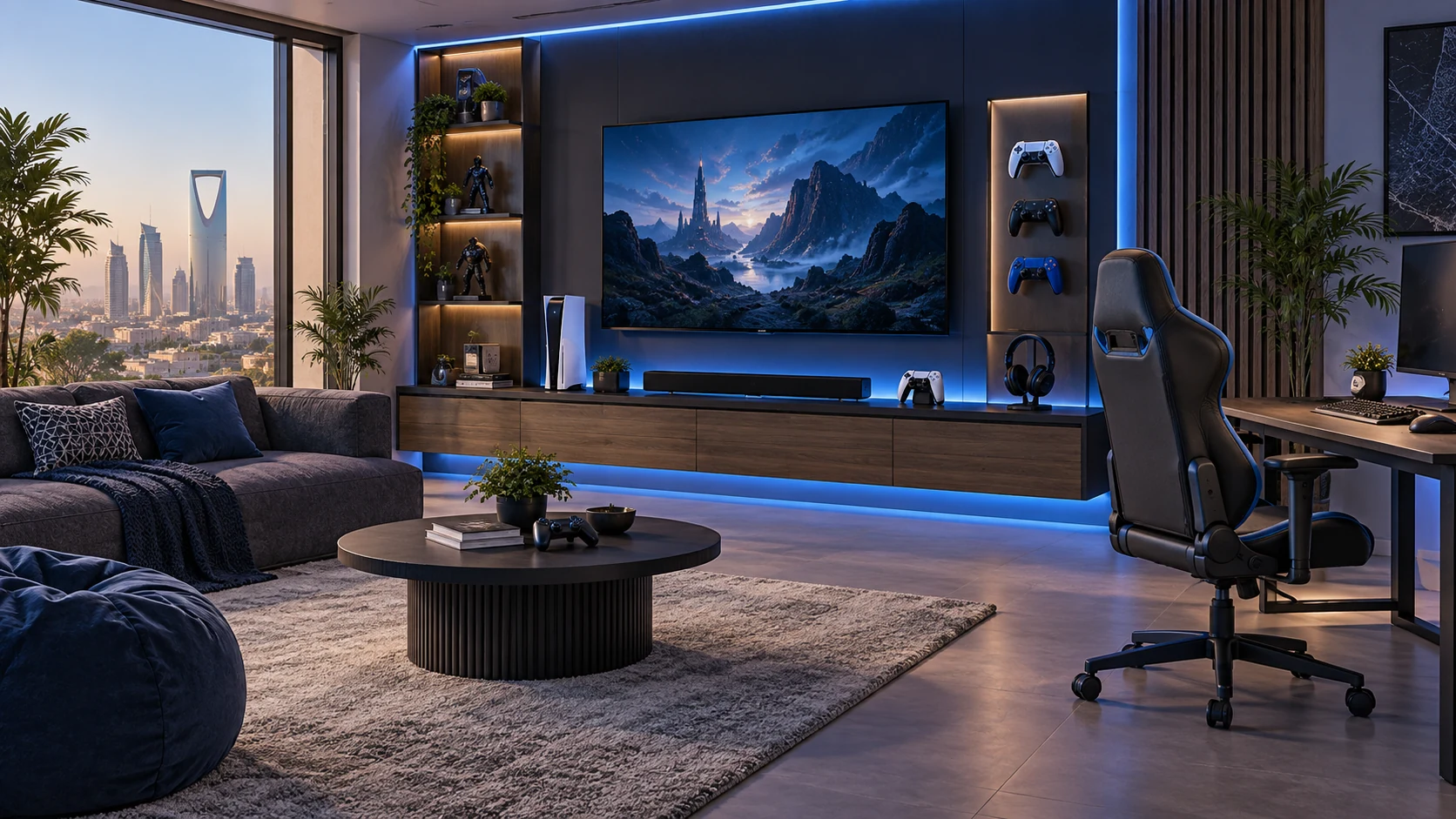 غرفة ألعاب تفاعلية من Game Zone